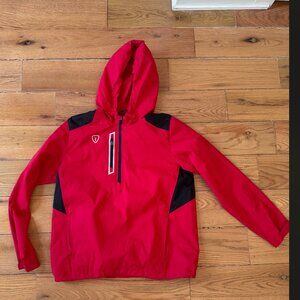 Men’s Red ADRENALINE Rain & Coaching Jacket – Lacrosse (Size Large)